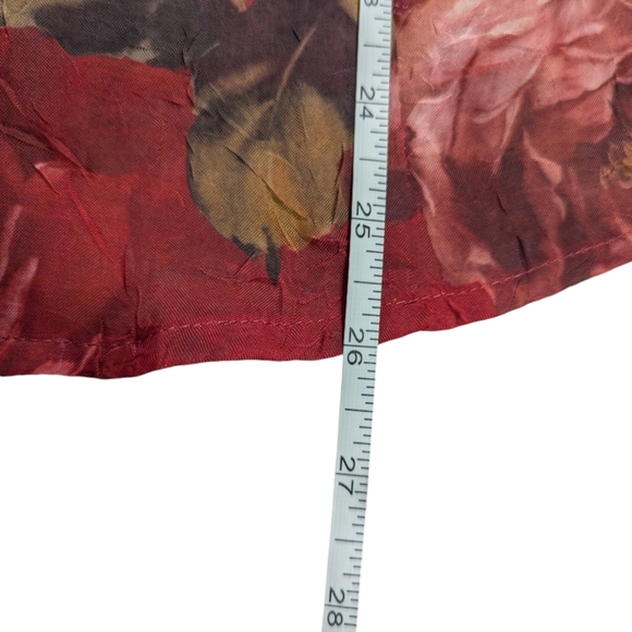 K WOMAN | Y2K Women's Sheer Blouse  | Floral | Plus Size 18W - Picture 9 of 10